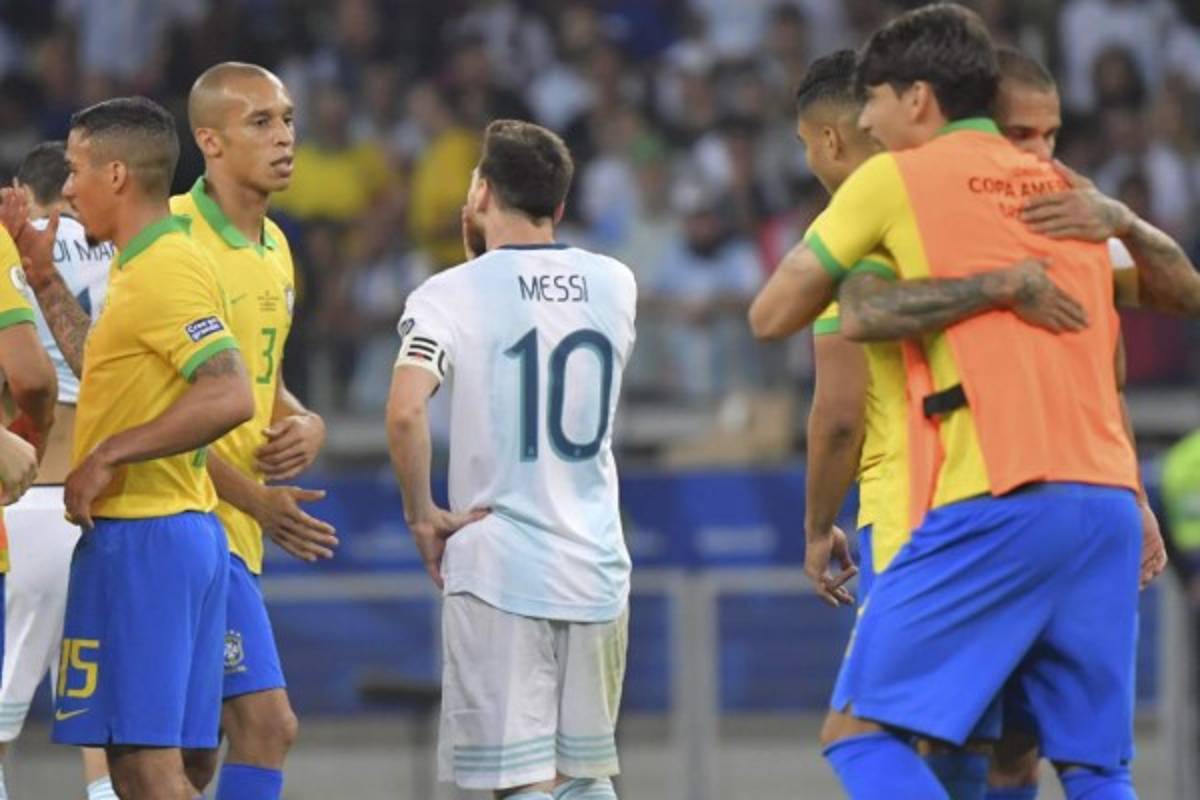 Dramático: Las dolorosas imágenes de Messi y jugadores de Argentina tras ser eliminados por Brasil en Copa América
