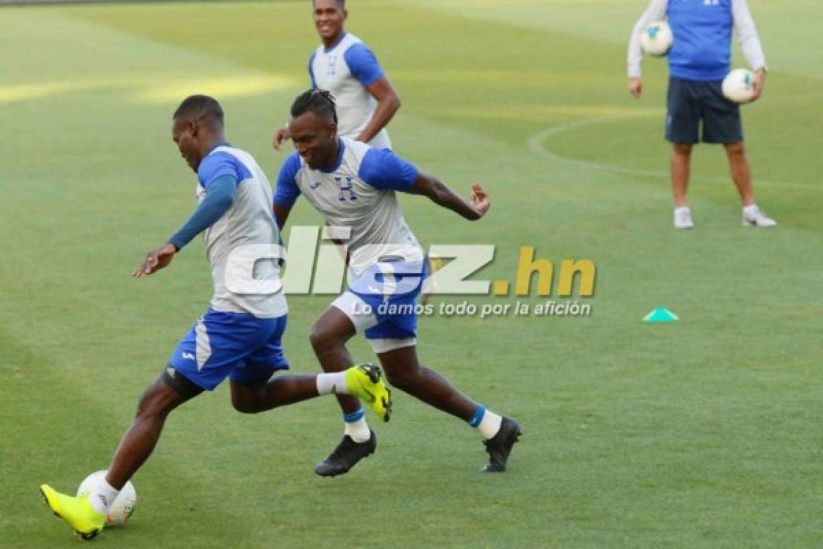 Sonrisas y renovado ambiente en la Selección de Honduras previo a El Salvador