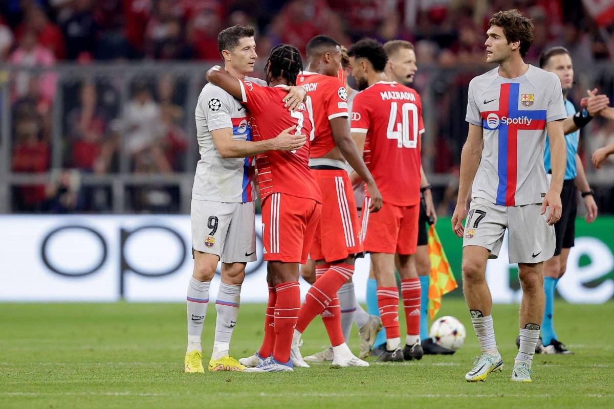 Así fue recibido Lewandowski en Múnich, su gesto por perder contra el Bayern... ¡y la foto de Vinicius que agitó las redes sociales!