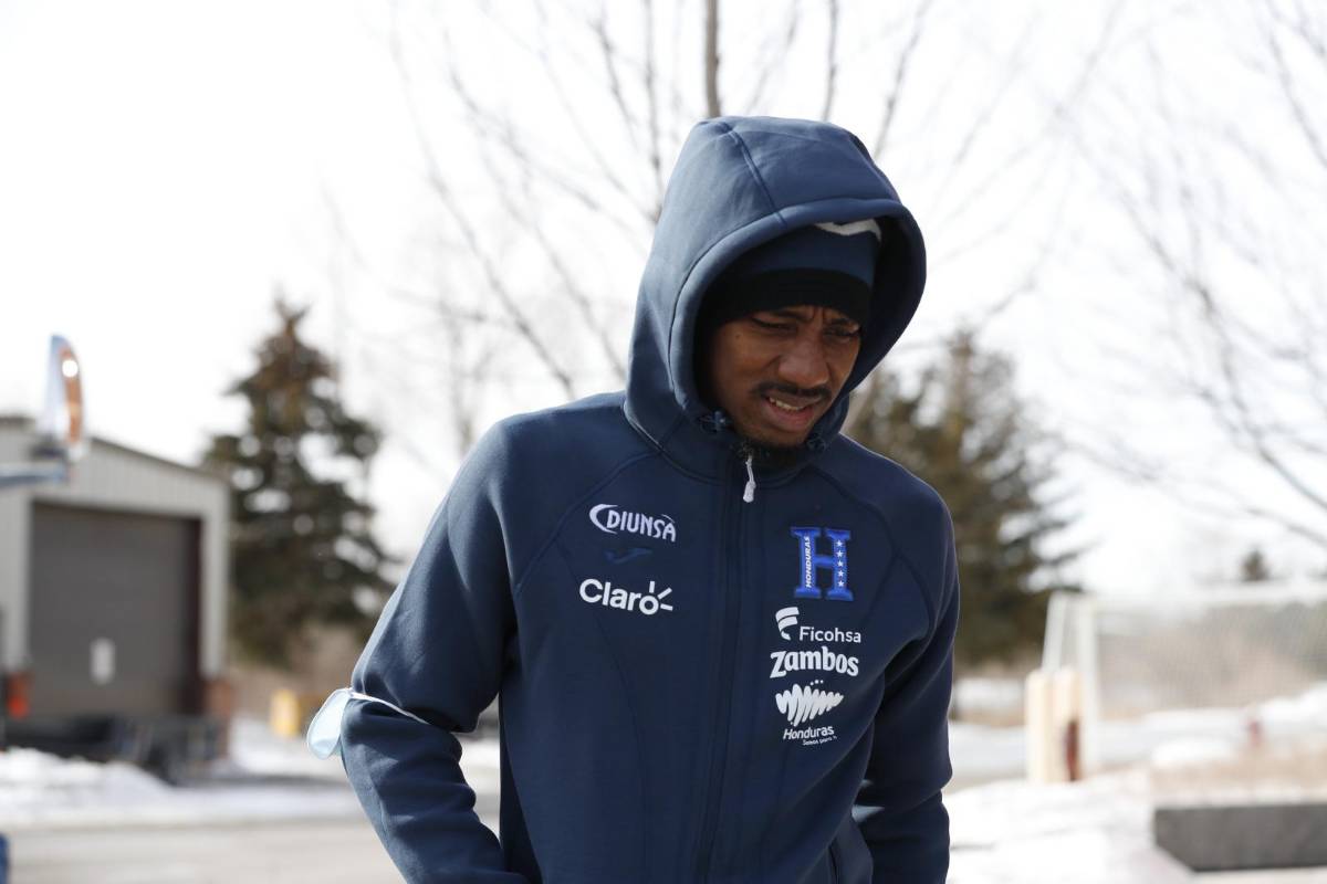 ¡Abrigos, gorros y nieve! Así fue el entreno de la Selección Honduras en la fría ciudad de Minnesota