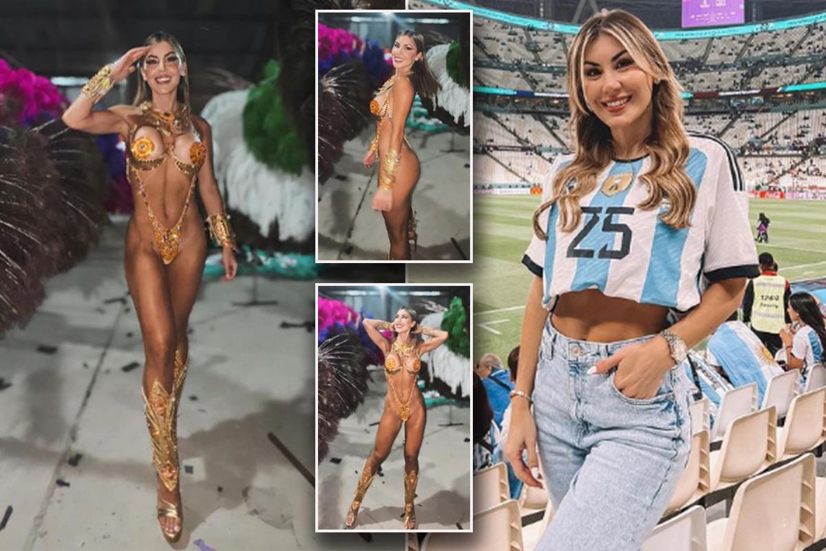 La esposa de un campeón del mundo con Argentina sorprendió con su atrevido look en un carnaval