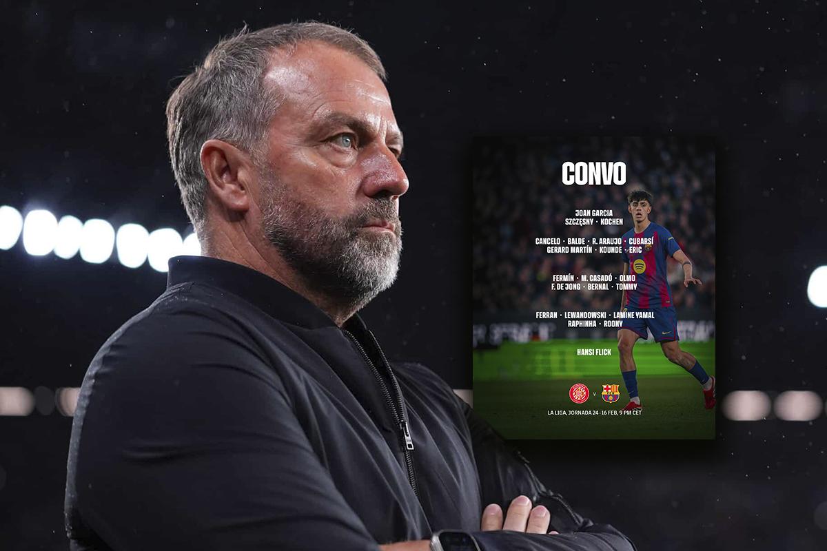Hansi Flick recupera al mejor del mundo: los convocados del Barcelona para el partido contra Girona en LaLiga