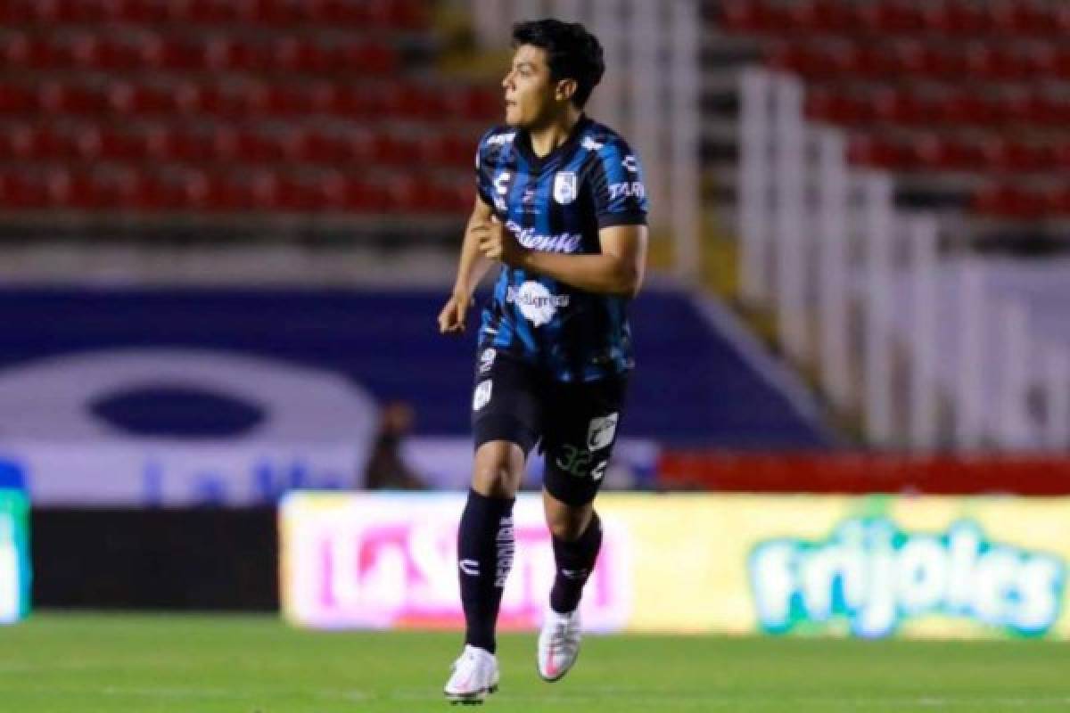 11 cosas que debes saber de Joshua Canales, el hondureño que debutó en Liga MX con Querétaro