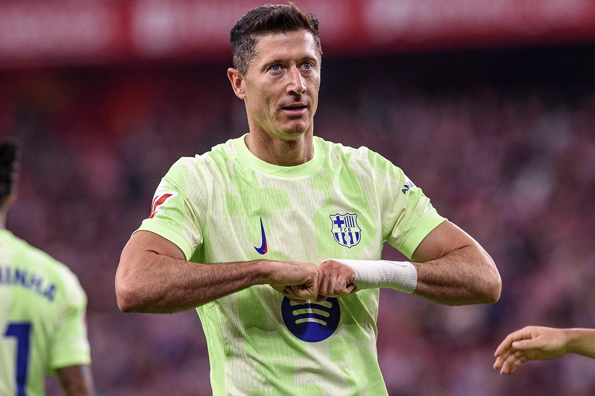 El campeón Barcelona se despidió con goleada sobre Athletic Club: Lewandowski fue la figura