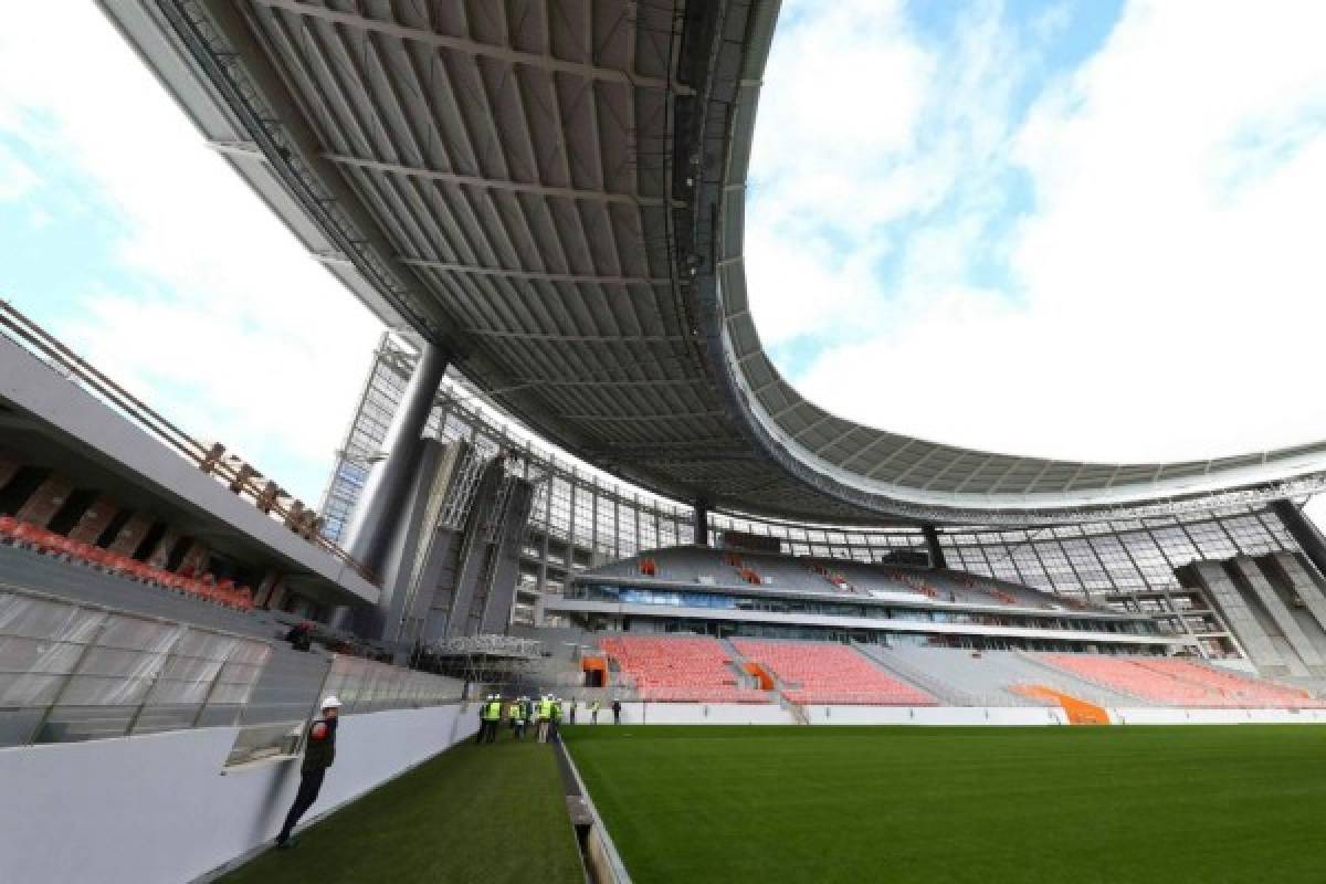 Ekaterimburg Arena, el estadio más raro del Mundial de Rusia 2018