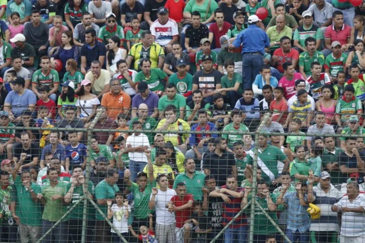 Llenazo en el Yankel Rosenthal para ver el Marathón-Motagua