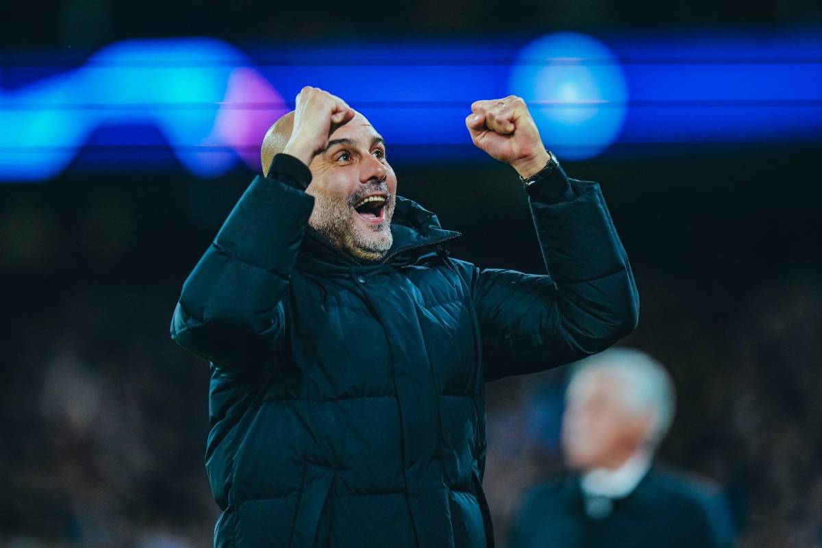 No se vio en TV: La viral reacción de Pep Guardiola ante la corrida de Vinicius y el penal a lo Panenka de Benzema