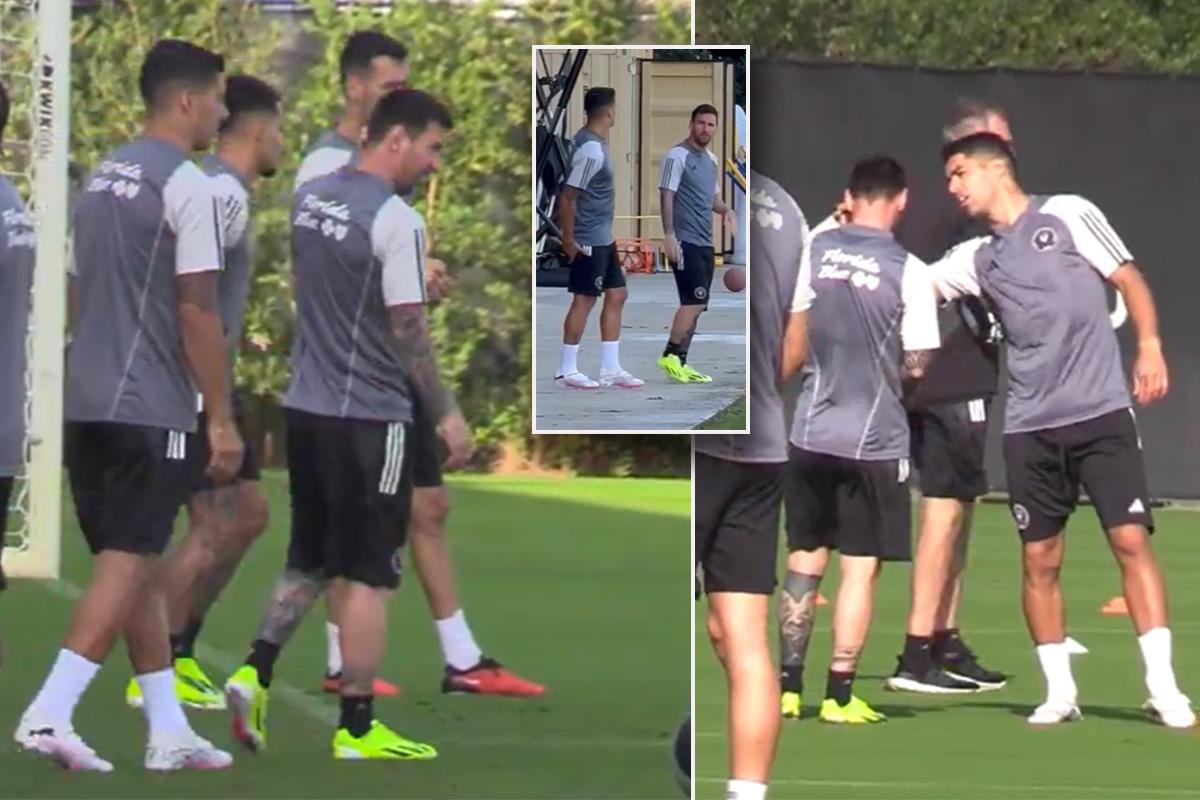 Messi y Suárez se reportan con el Inter Miami: así fue captada la peligrosa dupla en el primer entrenamiento