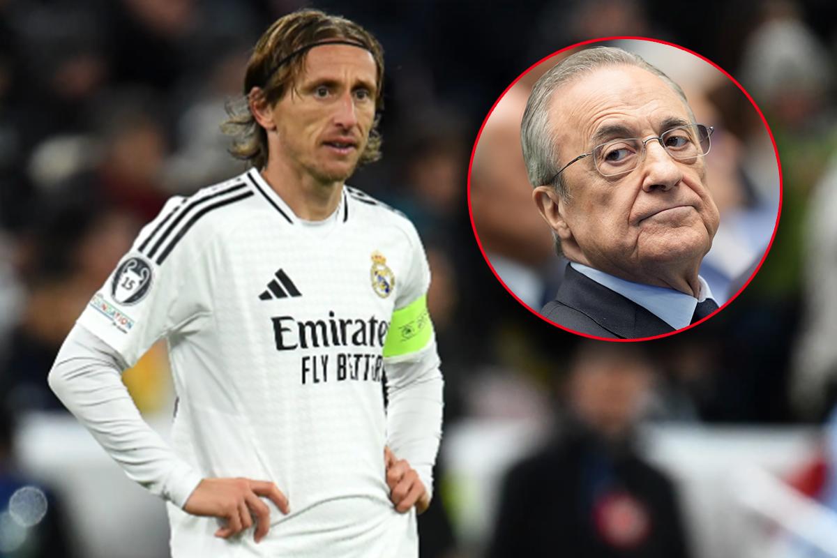 Modric comunicó al Real Madrid dónde quiere retirarse y Florentino tendrá la última palabra