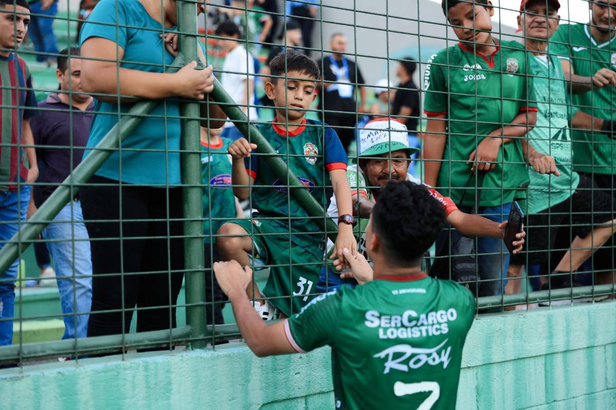 No se vio en el Marathón vs Motagua: locura por Alexy Vega, euforia de la Tota, fuertes reclamos a árbitros y Diego Vázquez no fue a la conferencia