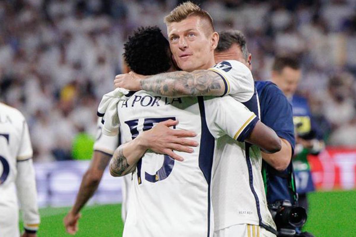 Toni Kroos hace temblar al Real Madrid: así fue captado en el Bernabéu tras echar al Bayern