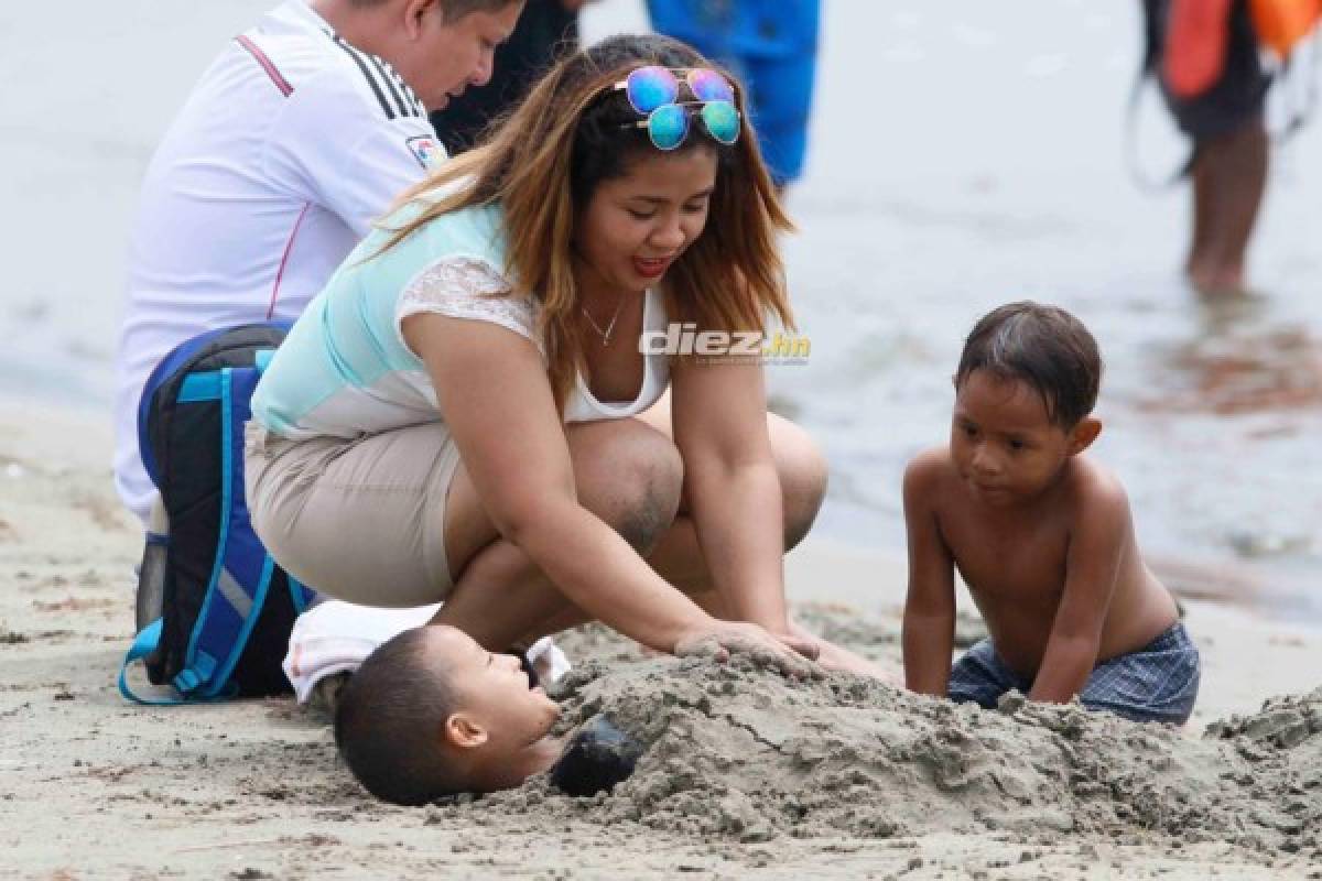 No viste en TV: Playa, chicas y sufrimiento en el Platense-Vida