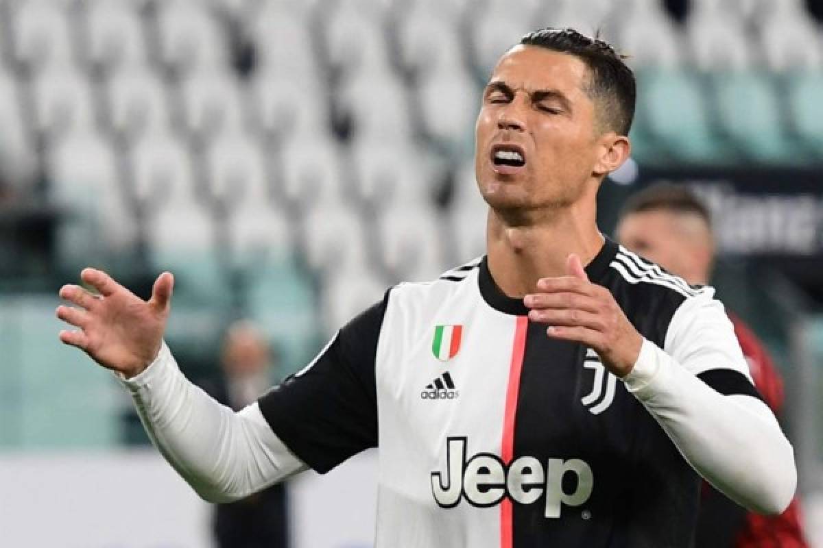 No se vio en TV: La frustración de Cristiano Ronaldo por el penal fallado e Higuaín con su celular