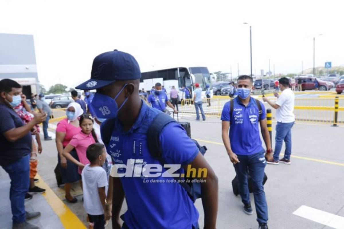 ¡Con mucha ilusión! Así partió la Selección de Honduras a Denver para enfrentar a EUA en el Final Four