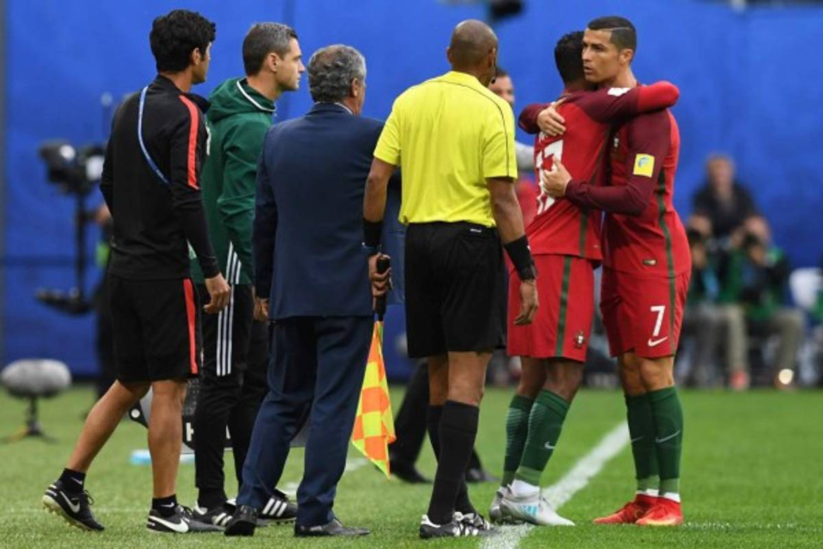 NO SE VIO POT TV: ¿Se enojó? Cristiano fue sustituido y su reacción fue de pocos amigos