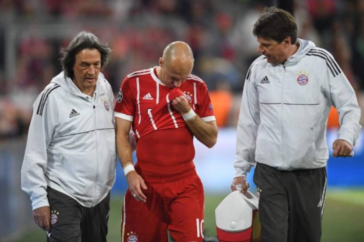 NO SE VIO EN TV: El susto de Ribery al final y el bonito gesto de Ramos con Navas