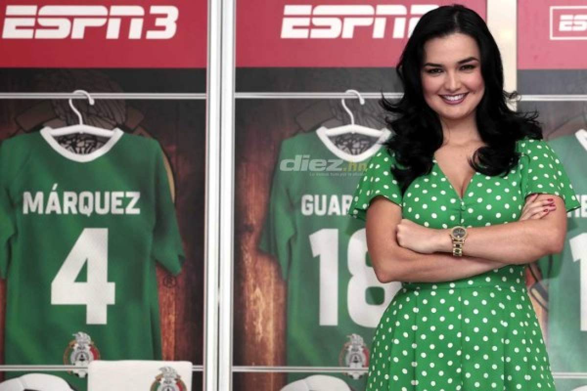 Natalia Álvarez, una belleza 'pura vida' que alentará a Costa Rica en la Copa Oro 2019