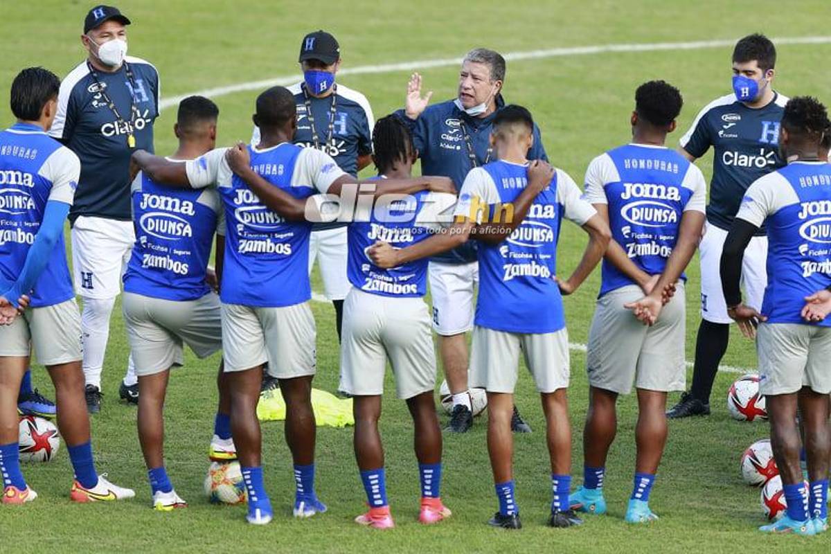 ¡Broma a Sacaza y risas! Así fue el primer entreno de la Selección Honduras para la triple fecha eliminatoria