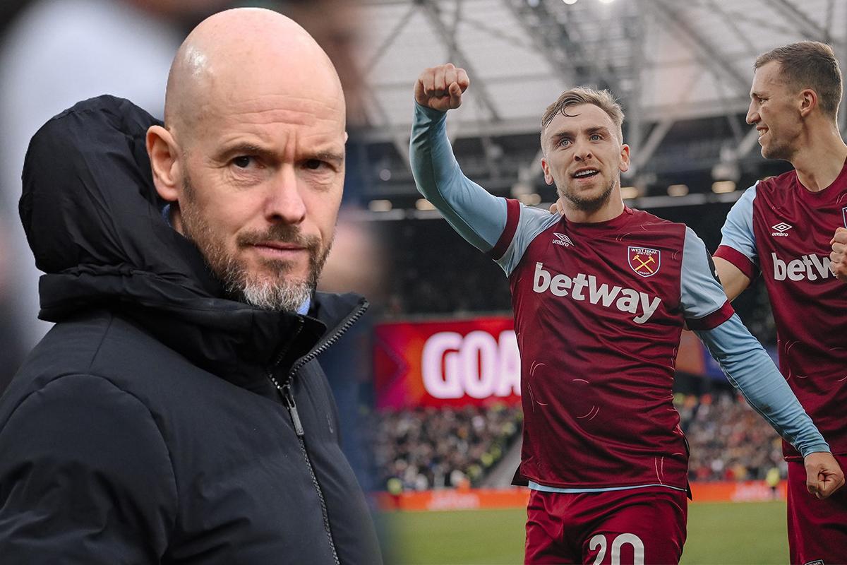 Manchester United sigue penando con Ten Hag y pierde ante West Ham en la Premier League