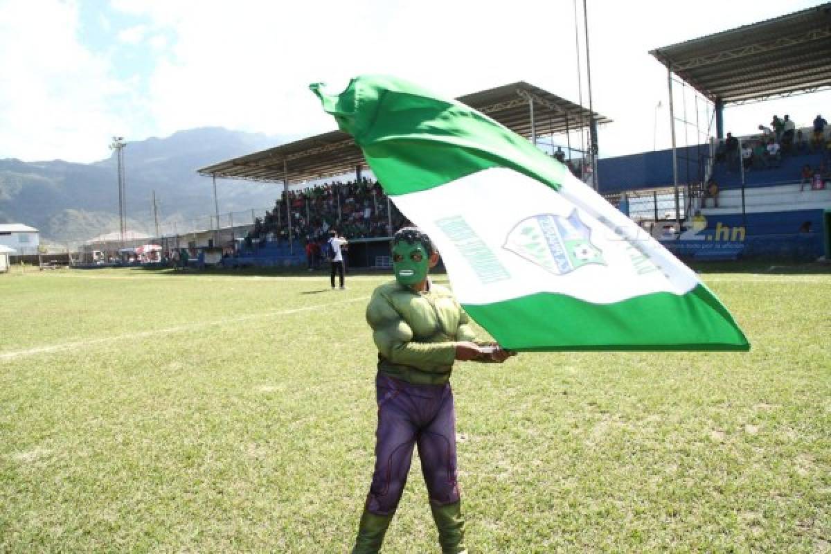 Ambientazo en Ocotepeque para final de la Liga de Ascenso entre Pinares y Santos