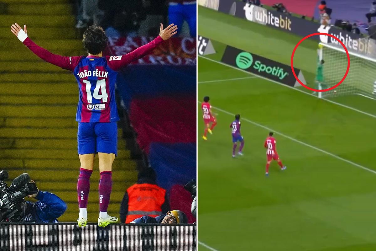 Barcelona derrotó al Atlético con sufrimiento: golazo de Joao Félix y un Iñaki Peña que se vistió de Ter Stegen
