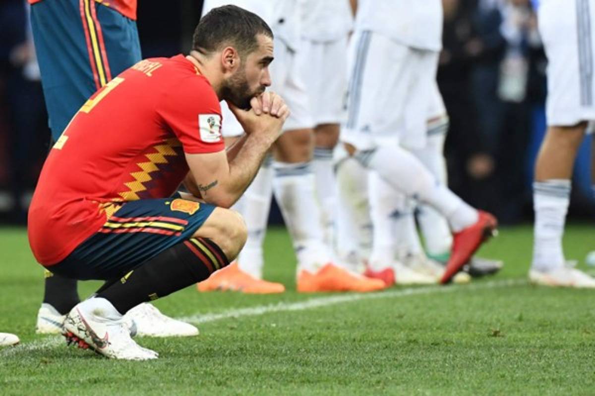 Las desgarradoras fotos de España tras ser eliminado del Mundial de Rusia 2018