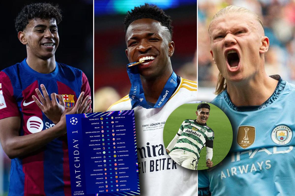 La renovada Champions League se pone en marcha: nuevo formato, fechas y horarios de los partidos