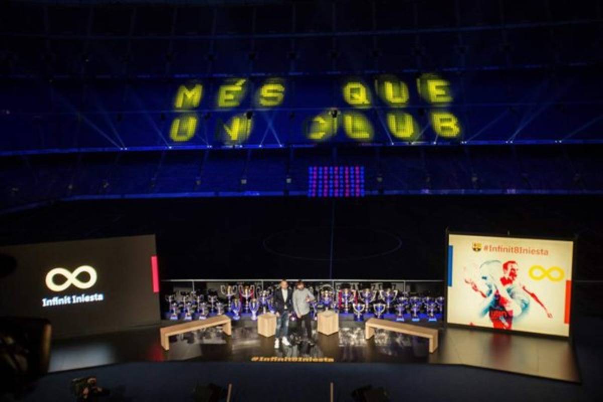 Así fue la emotiva y tremenda despedida de Andrés Iniesta del FC Barcelona