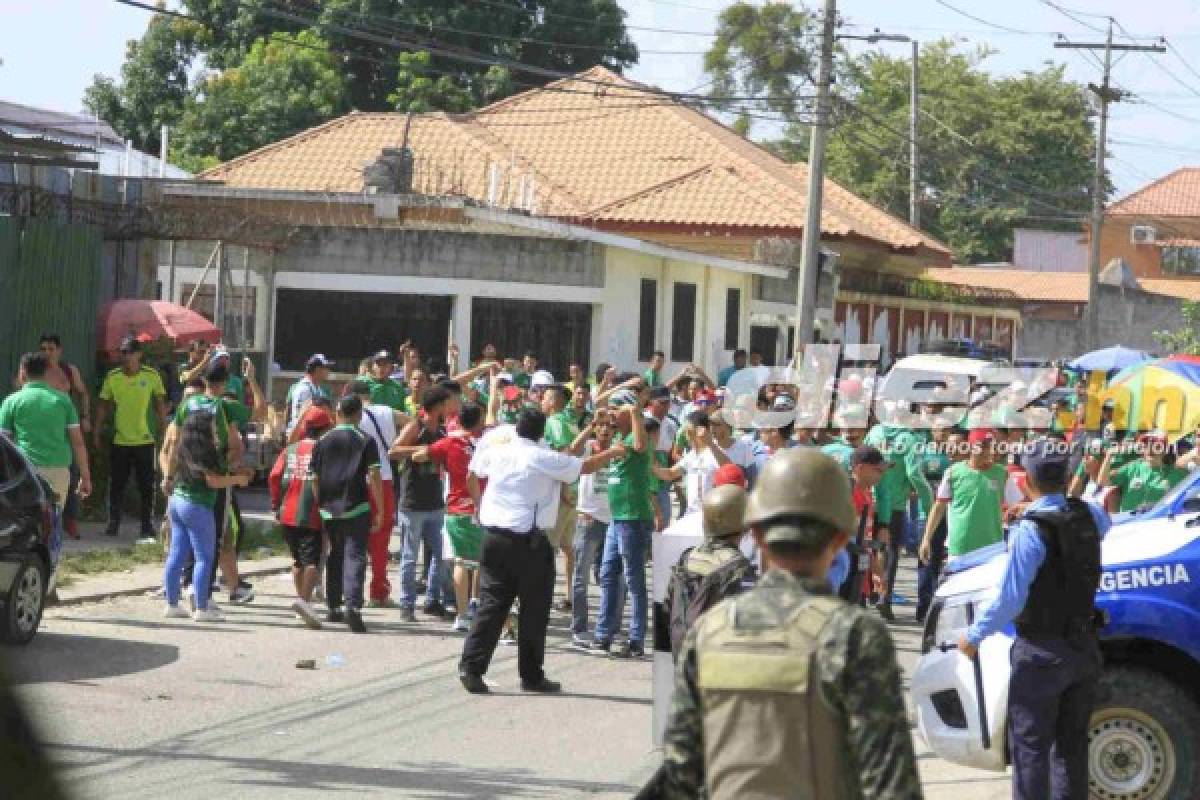 NO SE VIO EN TV: Minutos de terror en el Yankel; Vargas perdió el control al final