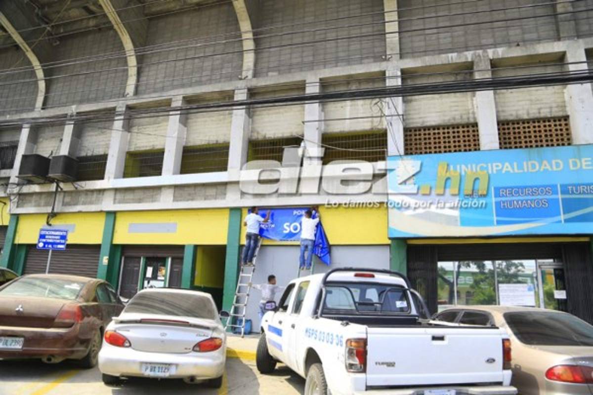 El ambiente en las afueras del Morazán a horas del Honduras-Costa Rica