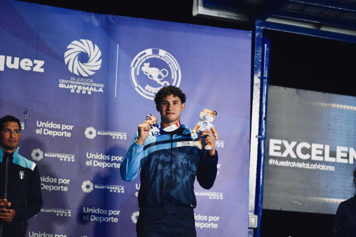 Honduras arrasa en natación: las preseas que han ganado los atletas catrachos en los Juegos Centroamericanos 2025
