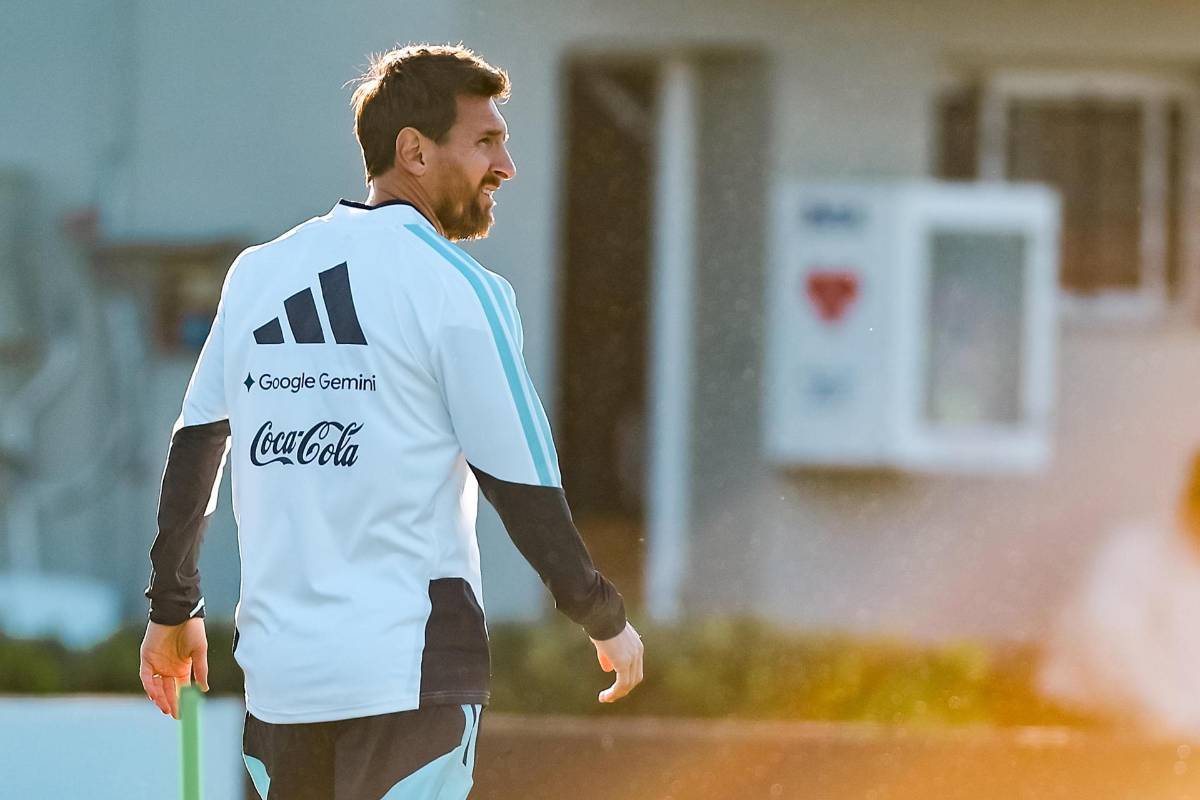 Messi entrenó por última vez con Argentina: dos invitados especiales