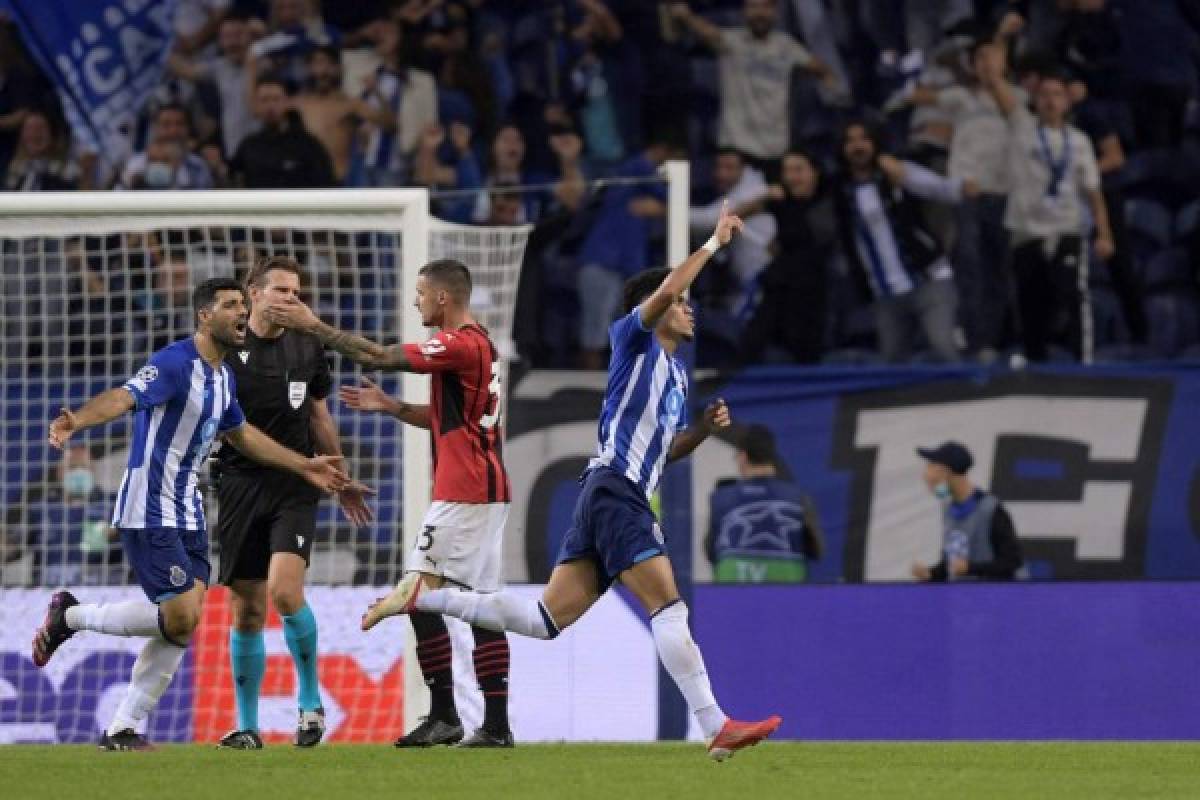 Luis Díaz le otorga la victoria al Oporto y manda al Milan al sótano del grupo B de la UEFA Champions League