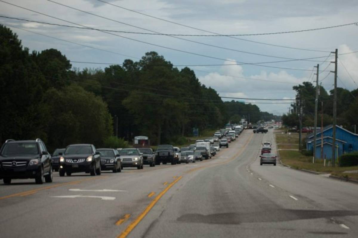 Así esperan en las costas de las Carolinas al poderoso huracán Florence