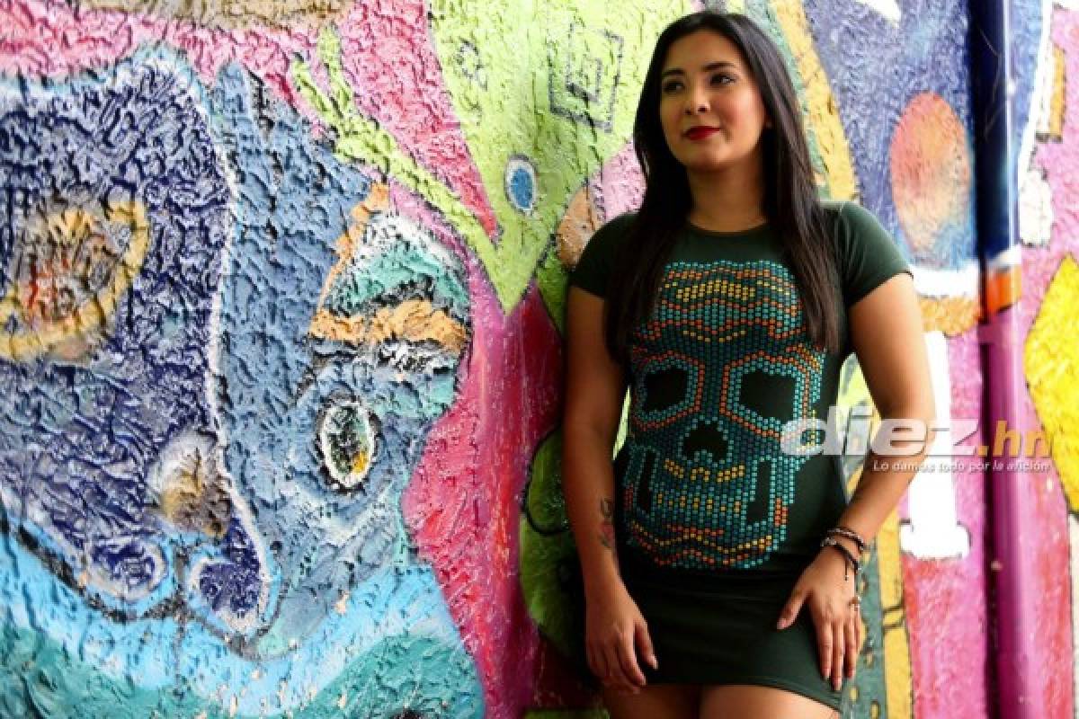 Rosa Alvarado, la linda periodista que engalana la televisión de Honduras