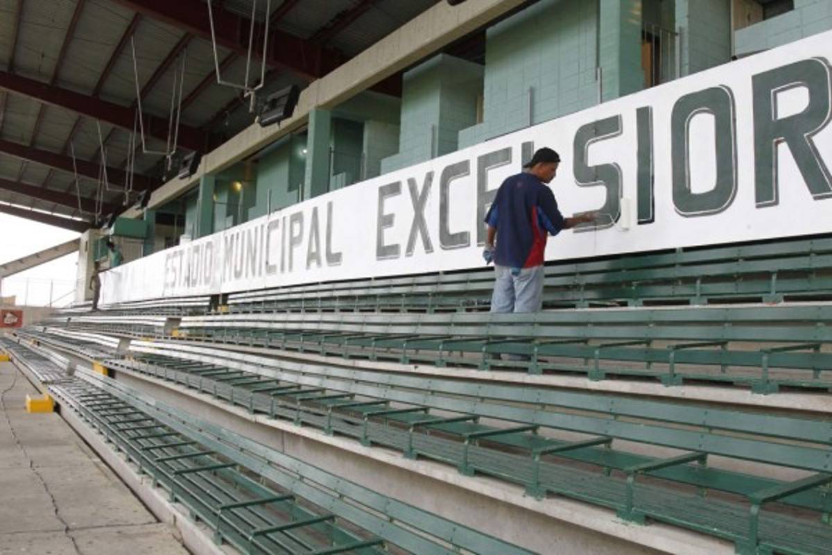 Estadio Excélsior se engalana para vivir su primera final del fútbol de Honduras