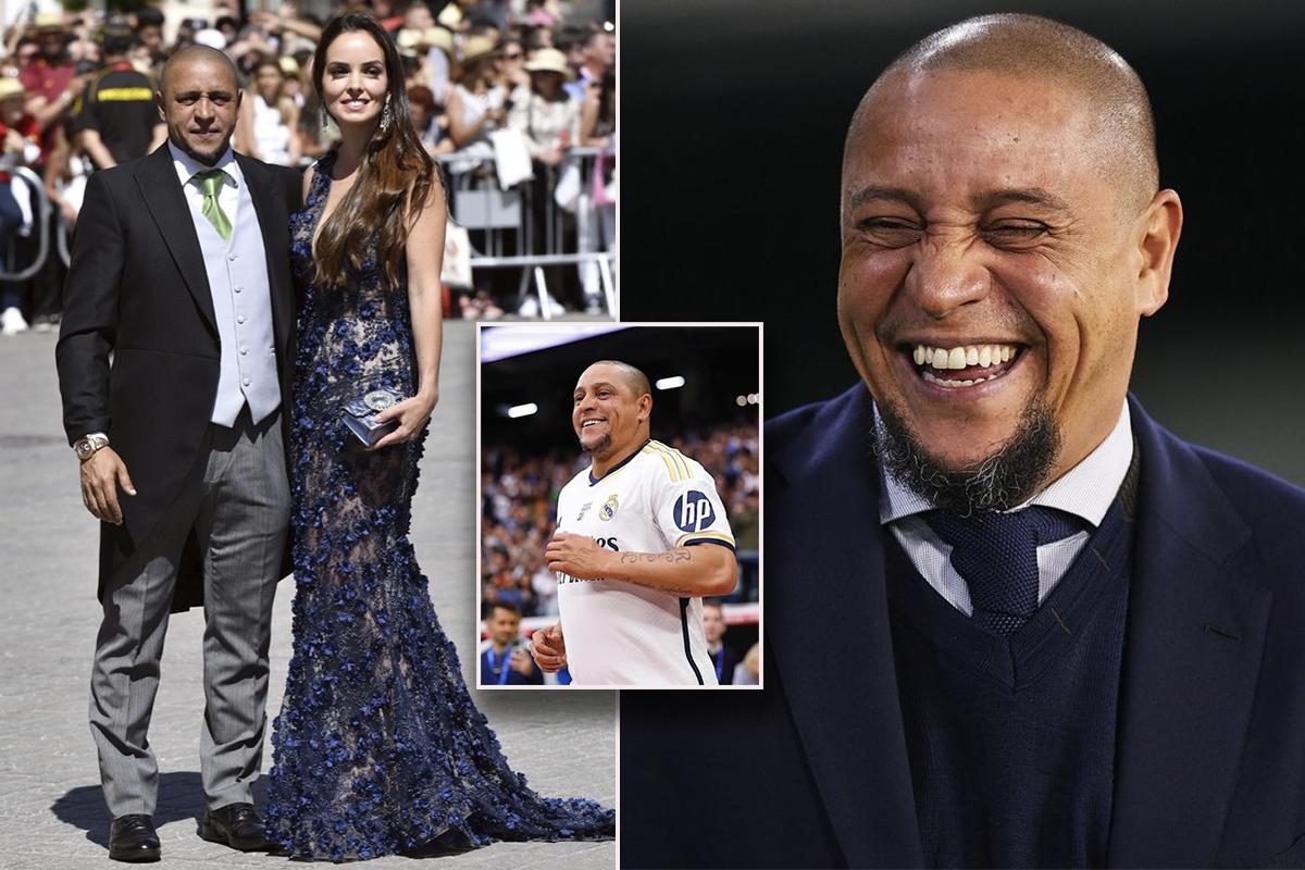 Roberto Carlos se separó de su séptima mujer y ahora vive en la sede del Real Madrid: tiene 11 hijos