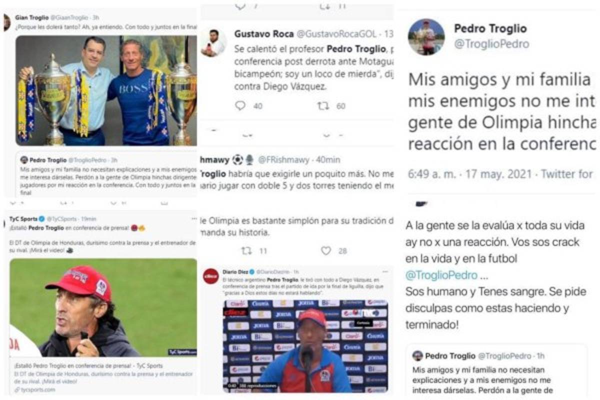 Lo que dicen: explosión de Pedro Troglio tras derrota ante Motagua rompió fronteras en las redes sociales