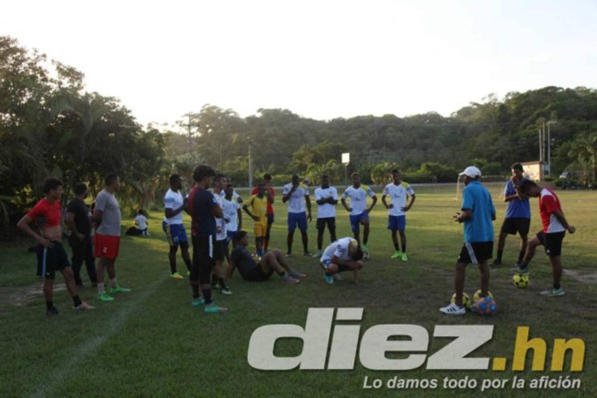 FOTOS: Así se prepara el Galaxy FC en Roatán, rival del Olimpia en la Copa Presidente