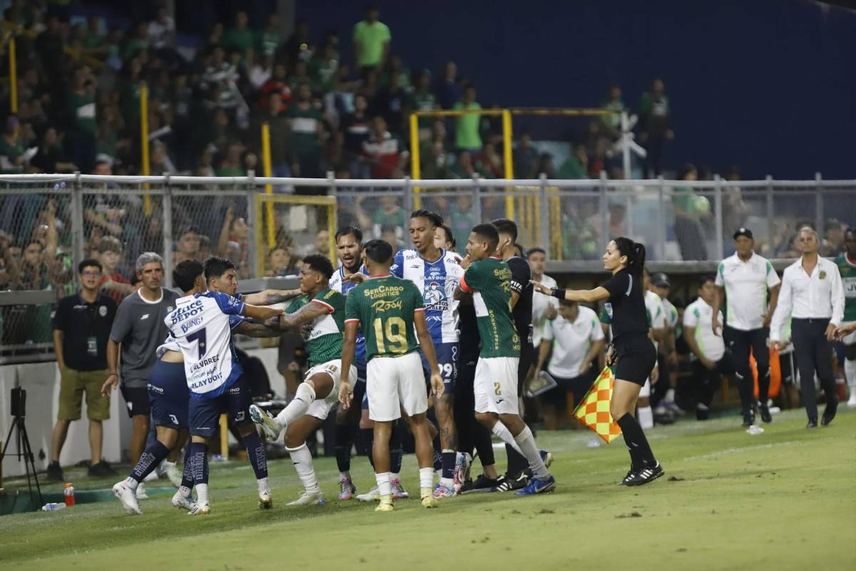 Pachuca se llevó la Copa del Centenario de Marathón, Keosseián no faltó y también hubo bronca en el juego