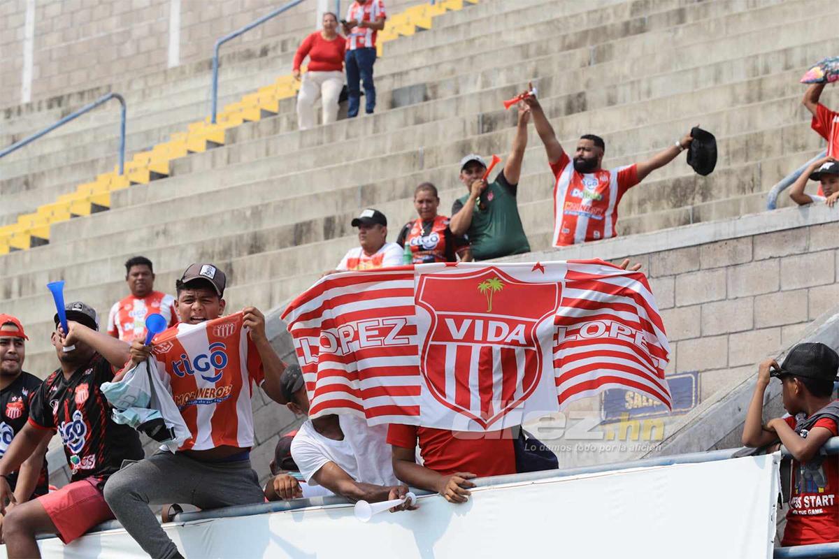 La invasión roja que hubo en Choluteca para la “final” entre UPN y Vida por el no descenso en la Liga Nacional