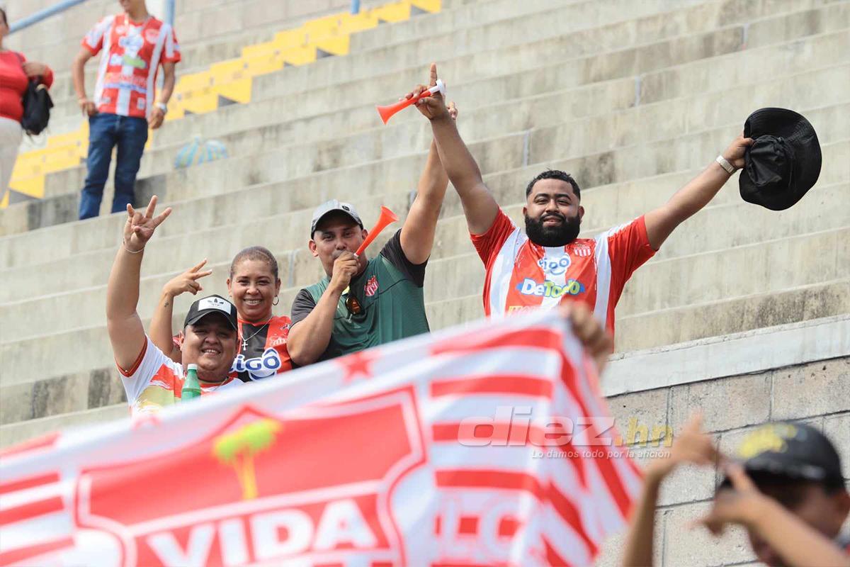 La invasión roja que hubo en Choluteca para la “final” entre UPN y Vida por el no descenso en la Liga Nacional
