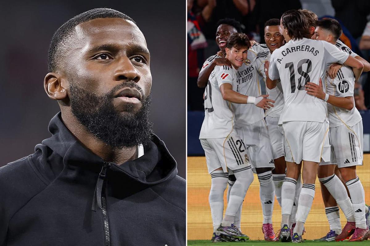 ¡Polémica! Rudiger golpeó a un compañero y crece la tensión en el Real Madrid: Ya habían tenido un pique