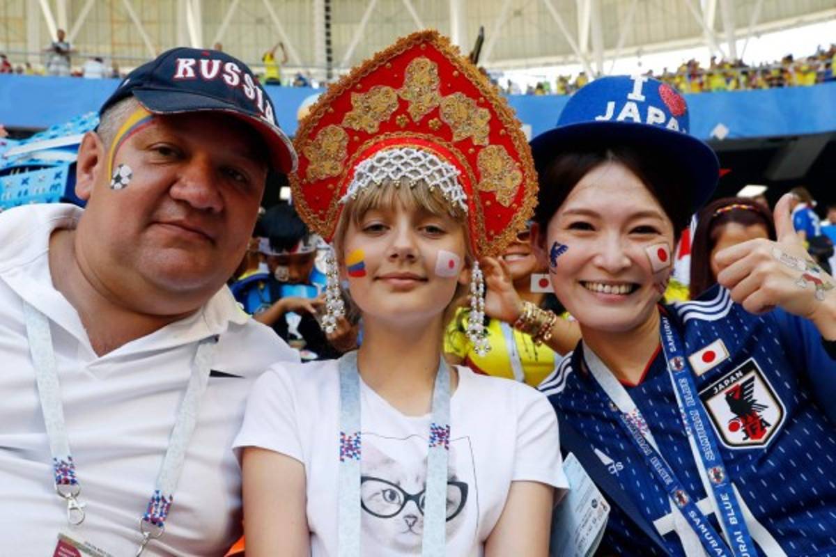 FOTOS: Las bellas chicas colombianas enamoran en el Mundial de Rusia