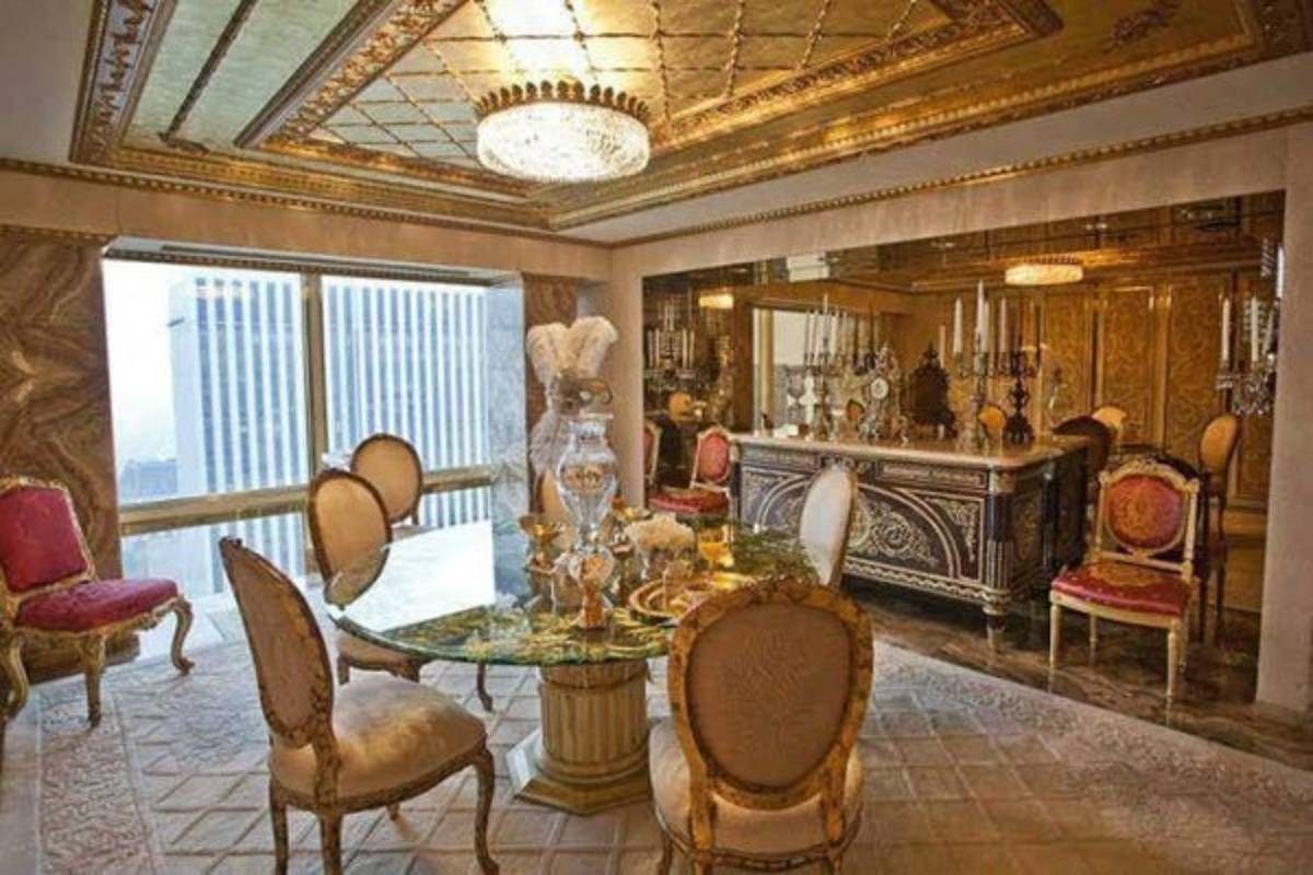 Los lujos de la casa de Donald Trump, nuevo presidente de Estados Unidos