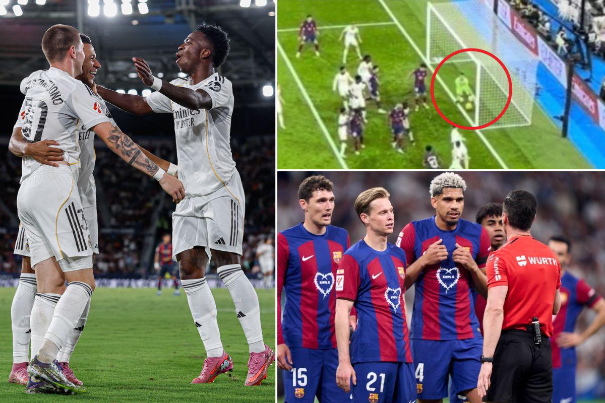 ¡Polémica! Confirmado el árbitro para el Real Madrid-Barcelona: le anuló un gol a Lamine Yamal en un Clásico