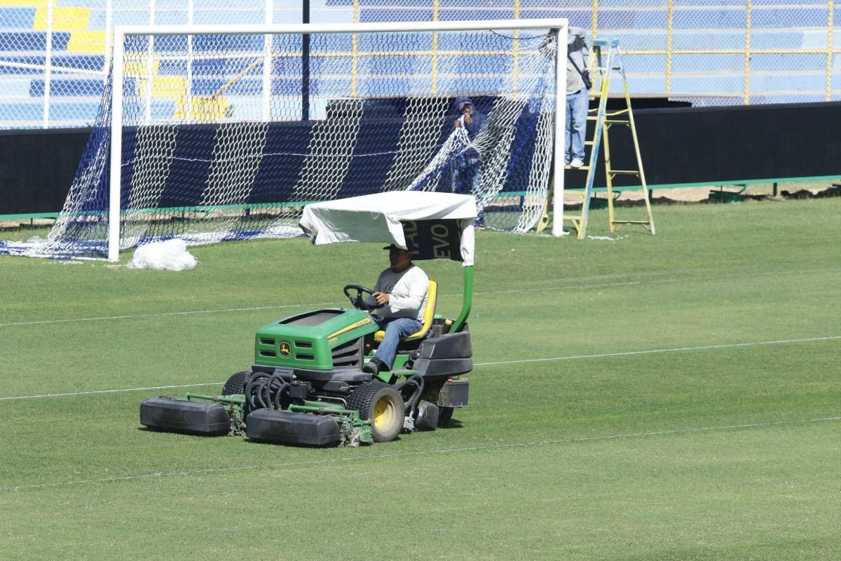 ¡Remodelado y embellecido por Messi! Así luce el Estadio Cuscatlán para la visita del Inter Miami a El Salvador