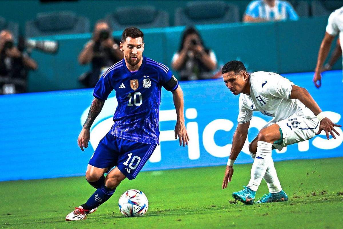 Argentina le ganó 3-0 a Honduras la semana pasada con doblete de Messi y otro tanto de Lautaro Martínez.