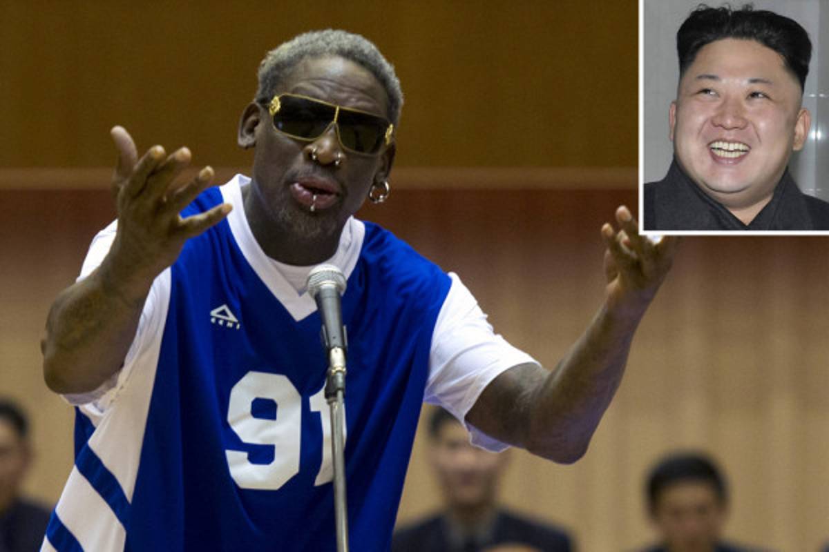 Dennis Rodman cantó el 'Happy Birthday” a Kim Jong-un, líder de Corea del Norte