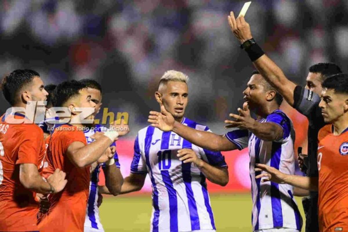 ¡Aprobados! La puntuación de los futbolistas de Honduras en el juego ante Chile